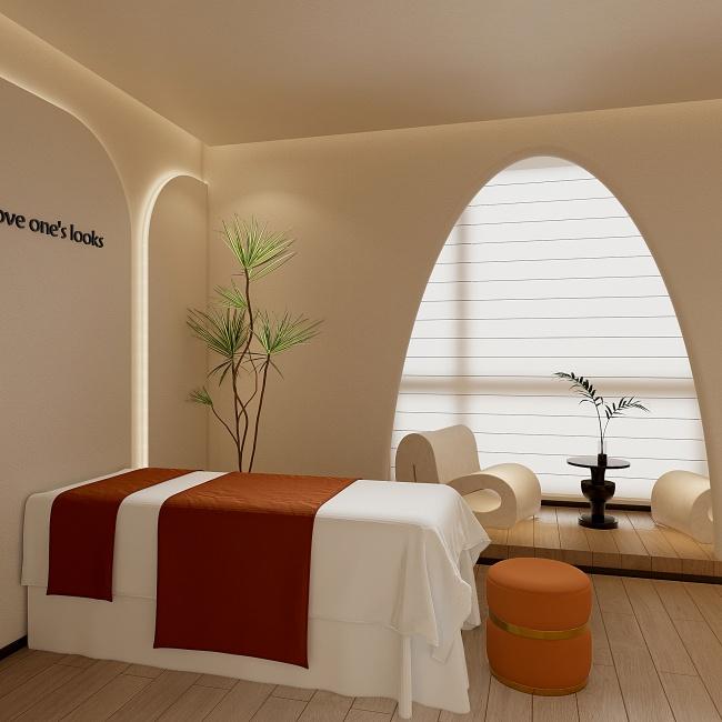 博妍装饰小型美容院装修设计图