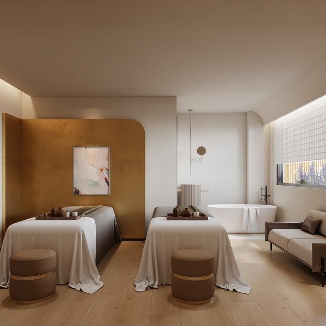 博妍装饰杭州滨江100平美容院装修设计