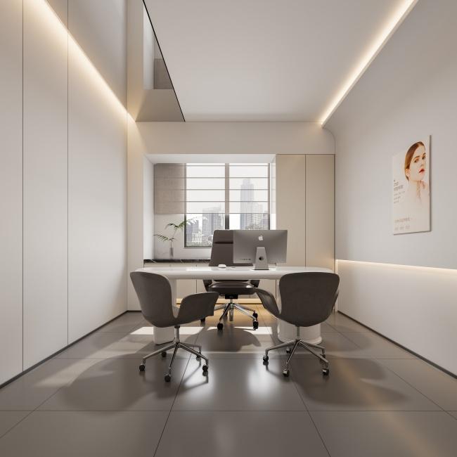 杭州滨江美容院装修设计