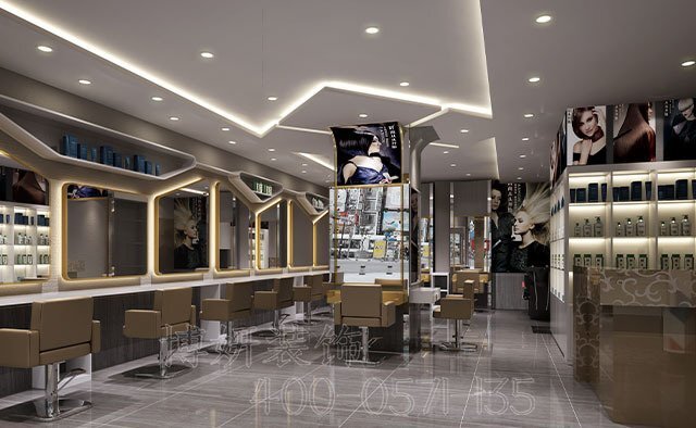 杭州美发店装修,杭州美发店装潢设计,杭州美发店装修效果图,杭州装修公司